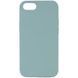 Чохол Silicone Case Full Protective (AA) NO LOGO для Apple iPhone SE (2020) Бірюзовий / Turquoise 348810 фото 1
