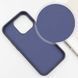 Шкіряний чохол SnapCase with MagSafe для Apple iPhone 14 Pro (6.1") Dark Blue 328993 фото 4