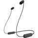 Навушники In-ear Sony WI-C100 BT 5.0, IPX4, SBC, AAC, Wireless, Mic, Чорний (WIC100B.CE7) 370658 фото 1