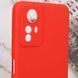 Силіконовий чохол Candy Full Camera для Xiaomi Redmi Note 12S Червоний / Red 274393 фото 3