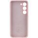 Чохол Silicone Cover Lakshmi Full Camera (AAA) для Samsung Galaxy S24+ Рожевий / Pink Sand 286919 фото 3