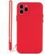 Чехол TPU Square Full Camera для Apple iPhone 11 Pro (5.8") Красный 204433 фото 4