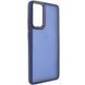 Чохол TPU+PC Lyon Frosted для Motorola Moto G24 / G04 / E14 Navy Blue 326129 фото 1