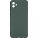 Чохол-накладка Samsung A045 (A04) Full Soft Case Dark Green 266874 фото 1