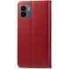 Шкіряний чохол книжка GETMAN Gallant (PU) для Xiaomi Redmi A1 / A2 Червоний 257885 фото 3