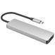 Type-C-Хаб Proove Iron Link 5 in 1 (2*Type-C + 2*USB3.0 + HDMI) (HBIL00222024) Silver 316259 фото 3