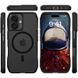 Чохол TPU Space Octagon with MagSafe для Apple iPhone 17 (6.3") Carbon Black 403412 фото 3