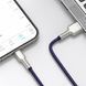Кабель Baseus Cafule Series Metal Data USB кабель USB To IP 2.4A 2 М (CALJK-B05) Purple 252233 фото 4