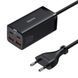 Зарядний Пристрій Baseus GaN3 Pro 100W (2 Type-C + 2 USB) (CCGP000101) Black 256612 фото 6