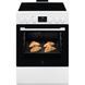 Плита Electrolux електрична склокерамічна, 58л, 60x60см, конвекція, пара, білий (LKR664177W) 375644 фото 1