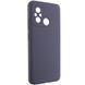 Чохол Silicone Cover Lakshmi Full Camera (AAA) для Xiaomi Redmi 12C Сірий / Dark Gray 271872 фото 2