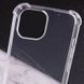 TPU чохол GETMAN Ease logo посилені кути для Apple iPhone 13 (6.1") Безбарвний (прозорий) 215276 фото 6