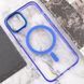 Чохол TPU Iris with MagSafe для Apple iPhone 12 Pro Max (6.7") Синій 272112 фото 5