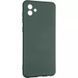 Чохол-накладка Samsung A045 (A04) Full Soft Case Dark Green 266874 фото 2