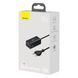 Зарядний Пристрій Baseus GaN3 Pro 100W (2 Type-C + 2 USB) (CCGP000101) Black 256612 фото 7