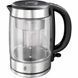Електрочайник Russell Hobbs Glass, 1.7л, скло, підсвічування, сріблясто-чорний (21600-57) 364525 фото 2