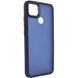 Чохол TPU+PC Lyon Frosted для Xiaomi Redmi 9C Navy Blue 273453 фото 2