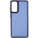 Чохол TPU+PC Lyon Frosted для Motorola Moto G24 / G04 / E14 Navy Blue 326129 фото 2