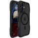 Чохол TPU Space Octagon with MagSafe для Apple iPhone 17 (6.3") Carbon Black 403412 фото 1