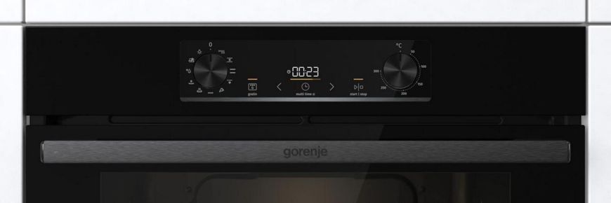 Духова шафа Gorenje електрична, 77л, A+, IconLed, чорний (BO6735E05B) 368601 фото