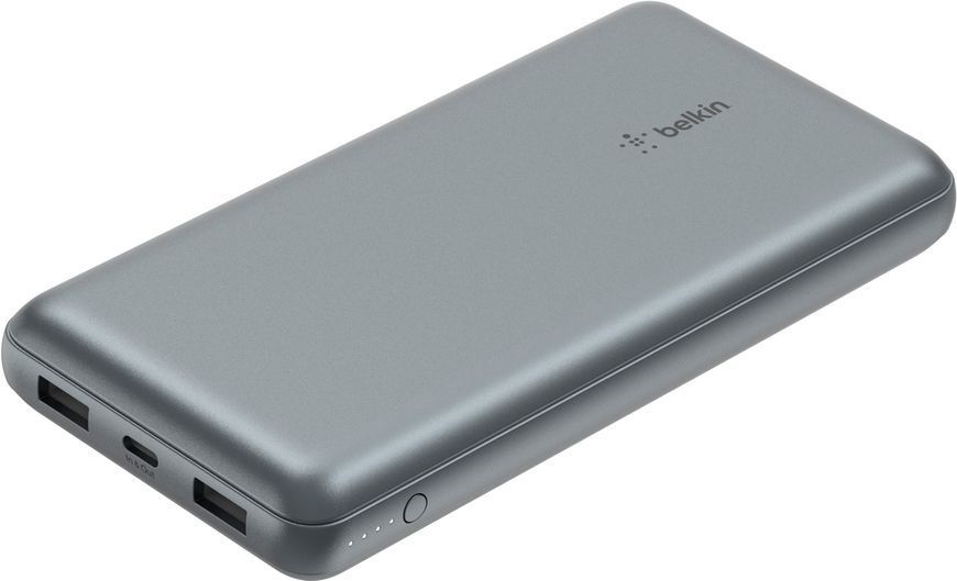 Акумулятор портативний літій-іонний Power Bank Belkin 10000мА&middot;год, 15Вт, 2хUSB-A/USB-C, чорний (BPB011BTBK) 367672 фото