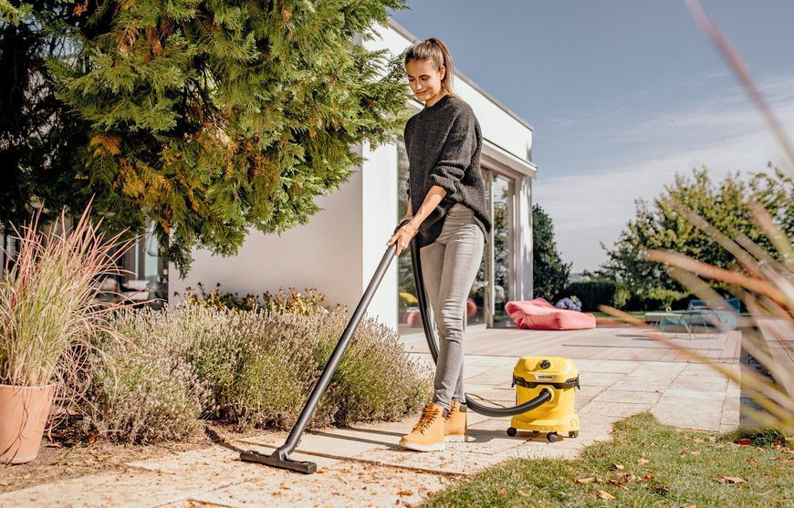Пилосос професійний Karcher WD 2 Plus V-12/4/18/C, 1000Вт, контейнер 12л, 4.25кг (1.628-009.0) 373411 фото
