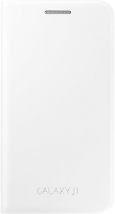 Чохол-книжка Samsung J100 Flip Cover (EF-FJ100BWEGRU) White 64912 фото