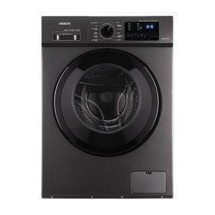 Пральна машина ARDESTO фронтальна Black Mars, 7кг, 1400, А+++, 48см, дисплей, пара, інвертор, підсвіч.барабана, сірий (WMS-7117IDGBD) 376002 фото