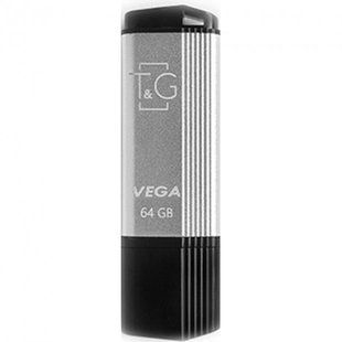 USB флеш 64Gb T&G Vega 121 Silver 216101 фото