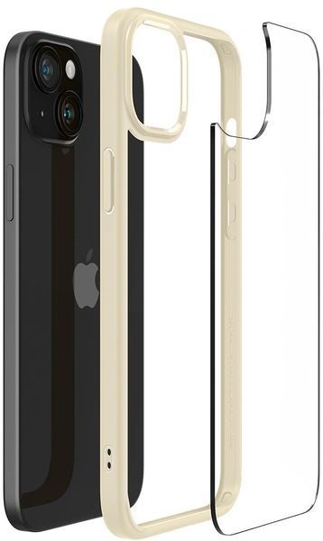 Чохол Spigen для iPhone 15, Ultra Hybrid, Mute Beige (ACS06800) 366579 фото