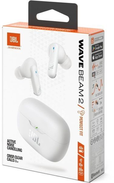 Навушники JBL Wave Beam 2 (JBLWBEAM2WHT) White 327827 фото