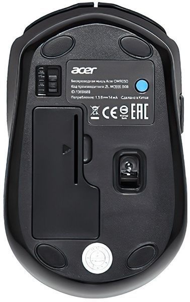 Миша Acer OMR050, WL/BT, чорний (ZL.MCEEE.02D) 371251 фото