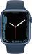 Смарт-годинник Apple Watch Series 7 GPS 45mm Blue Aluminum Case With Blue Sport Band (MKN83) 217297 фото 2