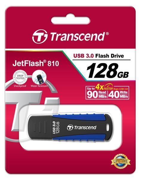 Накопичувач Transcend 128GB USB 3.1 Type-A JetFlash 810 Rugged (TS128GJF810) 374325 фото