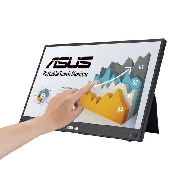 Монітор портативний Asus 15.6" ZenScreen MB16AHT mHDMI, 2xUSB-C, MM, IPS, Touch 362959 фото