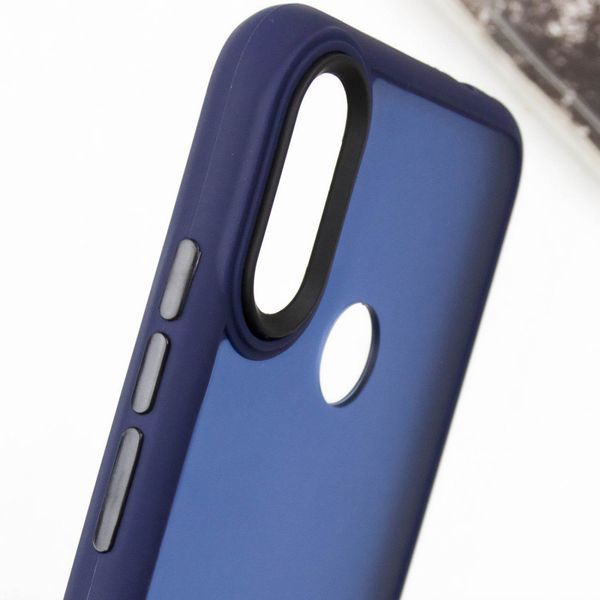 Чохол TPU+PC Lyon Frosted для Xiaomi Redmi Note 7 / Note 7 Pro / Note 7s Navy Blue 282048 фото