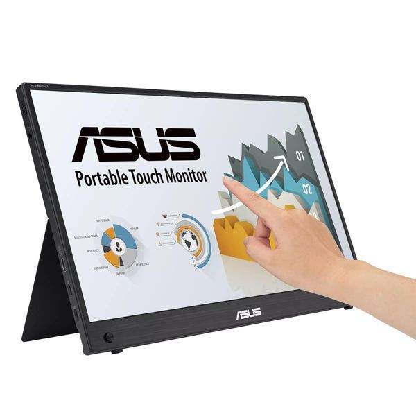 Монітор портативний Asus 15.6" ZenScreen MB16AHT mHDMI, 2xUSB-C, MM, IPS, Touch 362959 фото