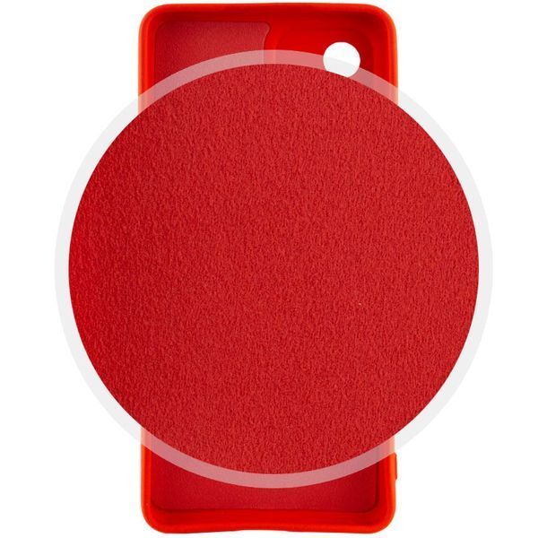 Чохол TPU GETMAN Liquid Silk Full Camera для Xiaomi Redmi 12C Червоний / Red 356747 фото