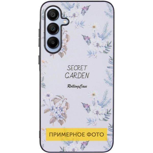 TPU+PC чохол Secret Garden для Xiaomi Redmi 13C / Poco C65 White 327150 фото
