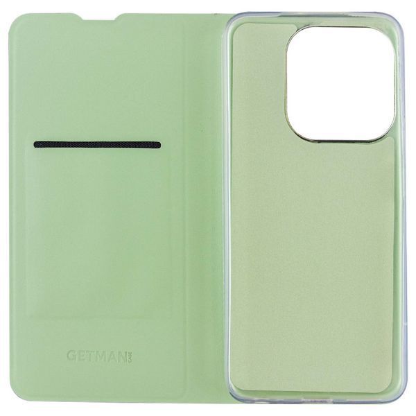 Шкіряний чохол книжка GETMAN Elegant (PU) для Tecno Spark Go 2023 М'ятний 277704 фото