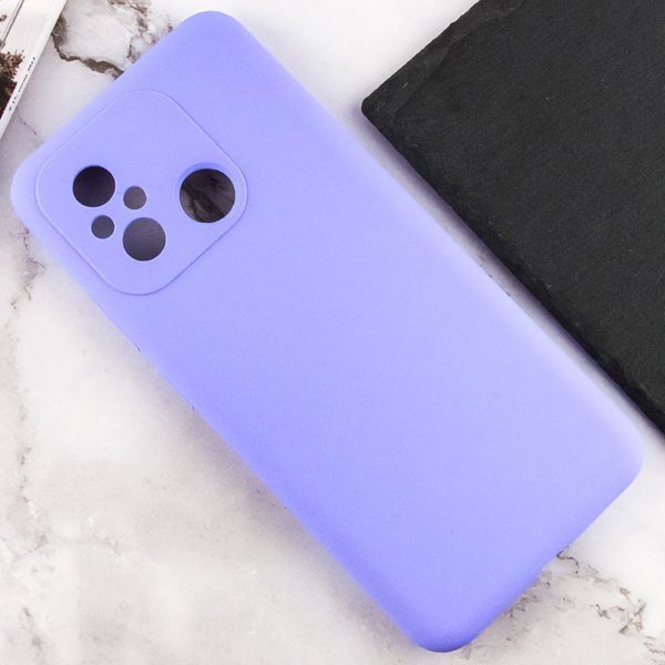 Чохол Silicone Cover Lakshmi Full Camera (AAA) для Xiaomi Redmi 12C Бузковий / Dasheen 271873 фото