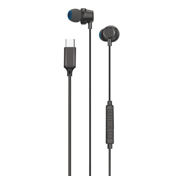 Дротові навушники Proove Scape C1 Type-C (WESC10000201) Black 287152 фото