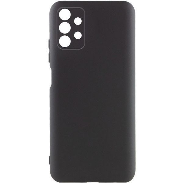 Чохол Silicone Cover Lakshmi Full Camera (A) для Samsung Galaxy A13 4G Чорний / Black 249017 фото