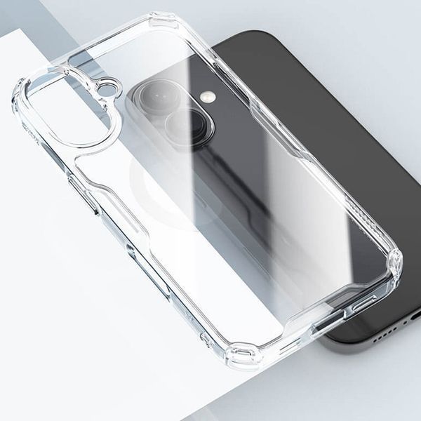 TPU чохол Nillkin Nature Pro Series для Apple iPhone 16 Plus (6.7") Безбарвний (прозорий) 392570 фото