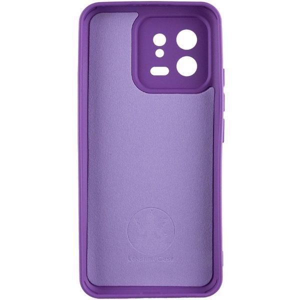 Чохол TPU GETMAN Liquid Silk Full Camera для Xiaomi 13 Фіолетовий / Purple 397741 фото