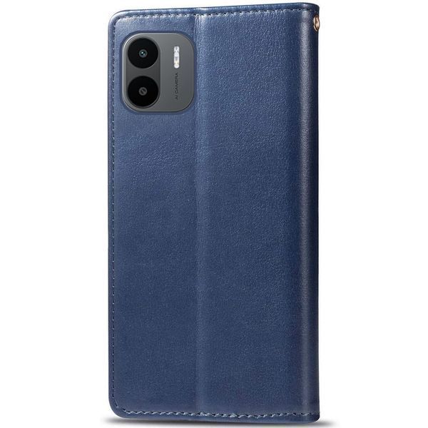 Шкіряний чохол книжка GETMAN Gallant (PU) для Xiaomi Redmi A1 / A2 Синій 257886 фото