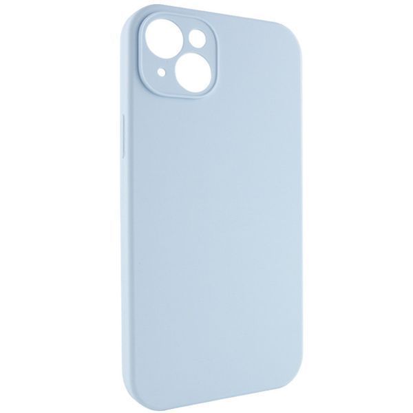Чехол Silicone Case Full Camera Protective (AA) NO LOGO для Apple iPhone 13 (6.1") Голубой / Sweet Blue 288694 фото
