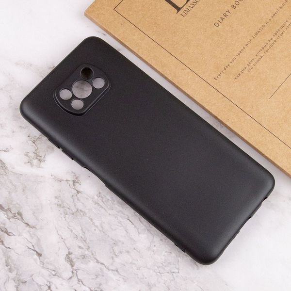 Чохол TPU Epik Black Full Camera для Xiaomi Poco X3 NFC / Poco X3 Pro Чорний 239115 фото