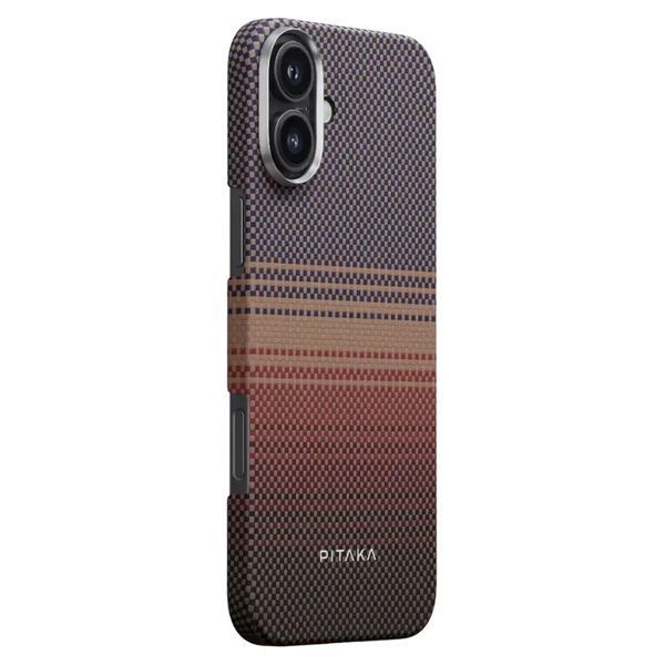 Чохол-накладка iPhone 16 Pitaka Tactile Woven Case Sunset (KI1601U) 377951 фото