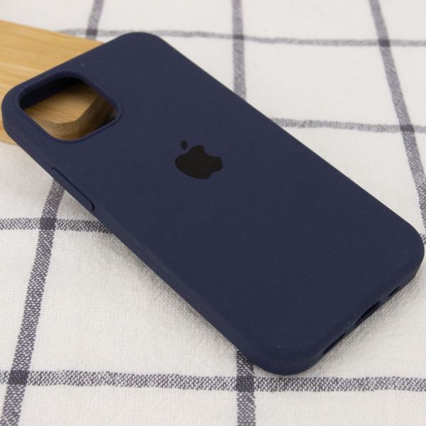 Чохол Silicone Case Full Protective (AA) для Apple iPhone 15 (6.1") Темний Синій / Midnight Blue 276371 фото